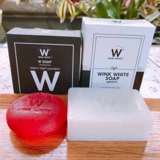 สบู่ดับเบิ้ลยู W soap Winkwhite สบู่วิ้งไวท์