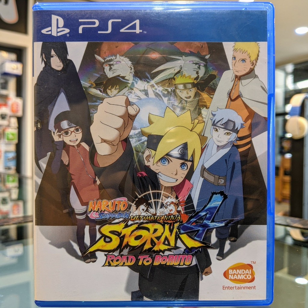 (ภาษาไทย) มือ2 Naruto Shippuden Ultimate Ninja Storm 4 Road to Boruto เกมPS4 แผ่นPS4 มือสอง (เล่น2คนได้ เล่นกับ PS5 ได้)