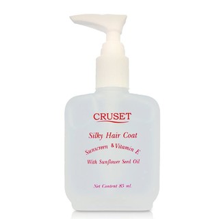 CRUSET Silky Hair Coat 85ml. ซิลกี้ เเฮร์โคท วิท ซันฟลาวเวอร์ สีด ออยล์ 85 มล.