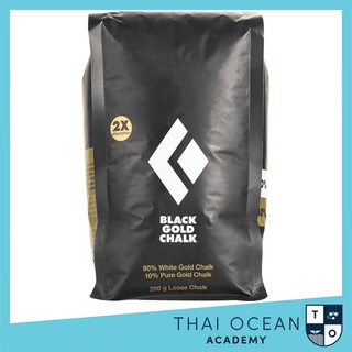 Black Diamond Black Gold Loose Chalk ชอล์กกันลื่นสำหรับปีนผา​ ยี่ห้อแบล็คไดมอนด์