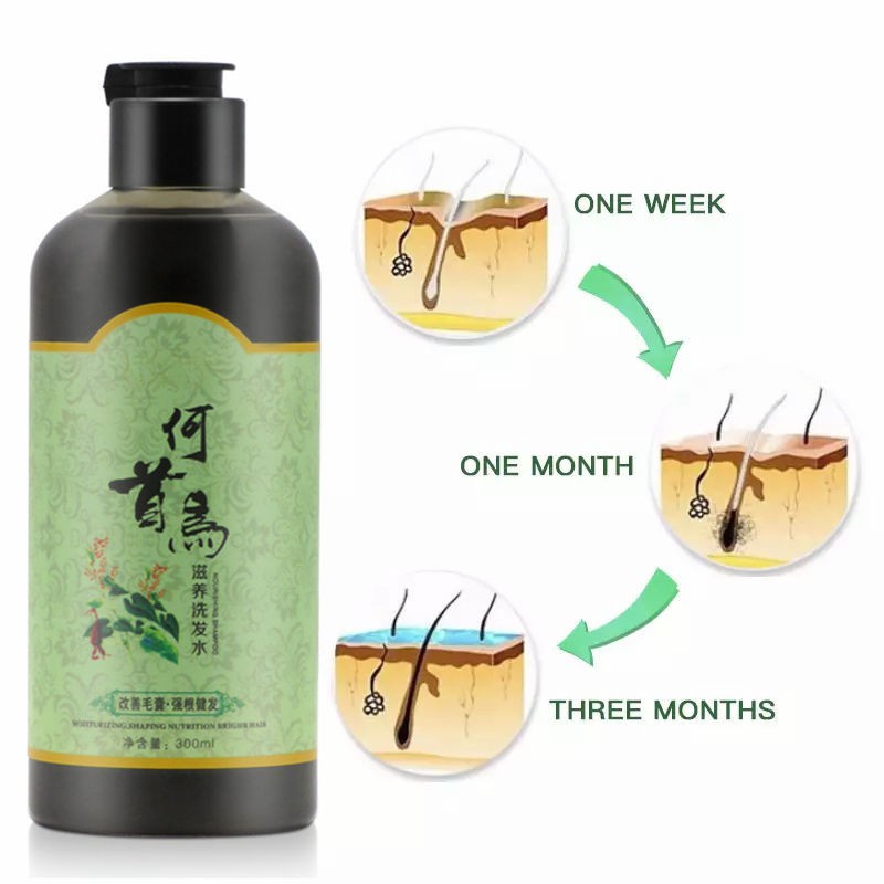 121 Herbal Anti Grey Hair Removal Repair Anti White Hair Shampoo