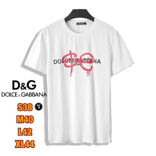 D&amp;G  เสื้อยืดแขนสั้น