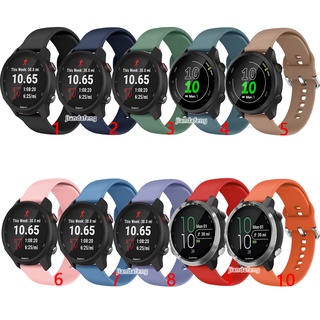 สายนาฬิกาข้อมือซิลิโคน สไตล์สปอร์ต สําหรับ Garmin Forerunner 245 Music 55 645