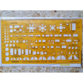 เพลท ดรออิ้ง 1:100 เก้าอี้ เฟอนิเจอร์ ห้องนอน ISOMARS 1876