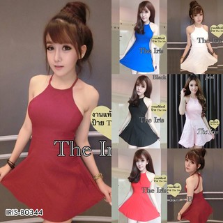 Mini Dress ไขว้หลัง [B0344]