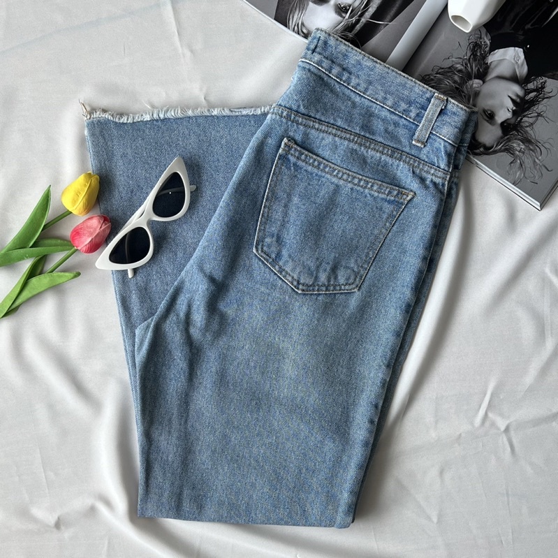 กางเกงยีนส์เอวสูง O! MY JEANS