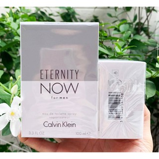 Calvin Klein Eternity Now For Men Eau de Toilette 100ml. กล่องซีล 🔥🔥 ขวด.ละ 1,650฿ 🔥🔥  (เคาเตอร์ 3,850฿)  มอบความหอมสดชื