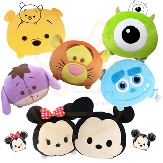 ♘2022  TsumTsum Pillow/Stuffed toy Winnie the Pooh/Mickey n Minnie/Mike/Tigger/Eeyore/Sulley - Small (30cm)