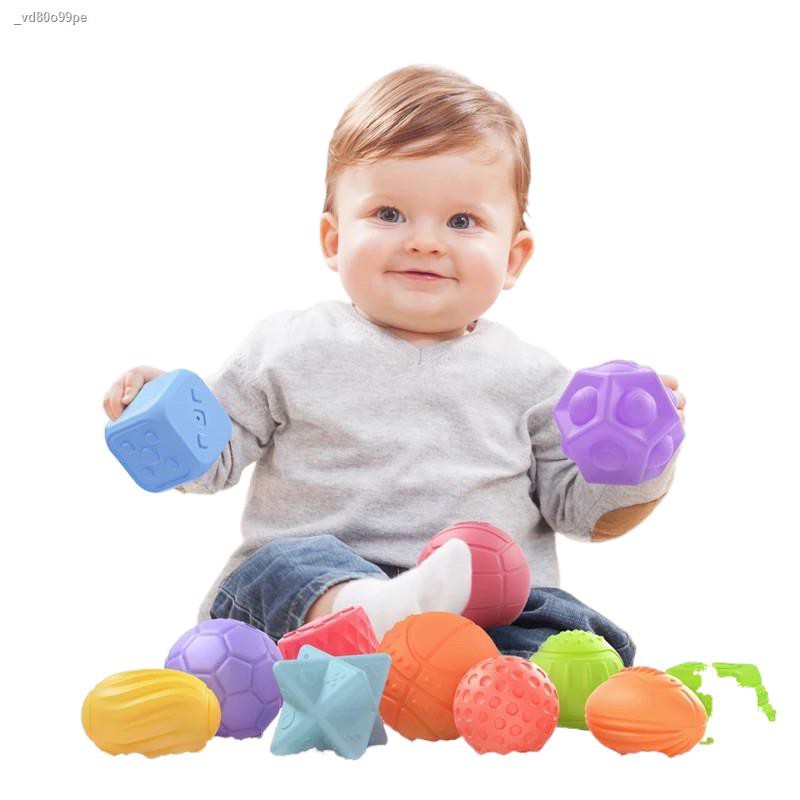 △❤️วัสดุปลอดภัยต่อเด็ก❤️ Tumama ลูกบอลหัดจับ เสริมพัฒนาการ เด็ก BPA Free หนาและนุ่ม