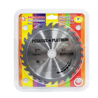 ใบเลื่อยวงเดือน PEGASUS 30T 7 นิ้ว เครื่องมือเลื่อยและอุปกรณ์ CIRCULAR SAW BLADE PEGASUS 30T 7"