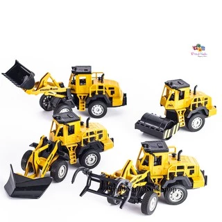 ProudNada Toys ของเล่นเด็ก โมเดล รถแม็คโคร TRUCK SET ENGINEERING NO.1709-1711