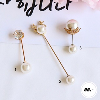 เข็มกลัดมุกขายาวประดับเขากวาง | Candy brooch l