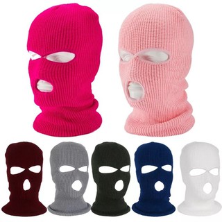 🛍️SUN RKT🛒หมวกถักคลุม หน้ากาก Fashion Balaclava ski mask สวมใส่ภจญภัยในทุกกิจกรรม