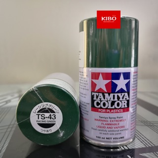 สีสเปรย์ทามิย่า Tamiya TS-43 racing green 100ml สีเขียวแก่