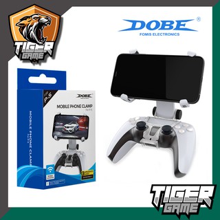 Dobe PS5 Controller Mobile Phone Clamp แบบหมุนได้ (dobe)(dobe ps5)(คลิปยึดมือถือกับจอย)(ที่จับจอยกับมือถือ PS5)