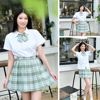 【ZF】🔥พร้อมส่ง🔥แถมงานผูกโบว🎀JK กระโปรงญี่ปุ่น