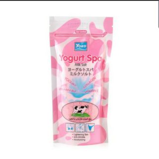 Yoko yogurt spa  salt เกลือขัดผิวโยโกะ 300g