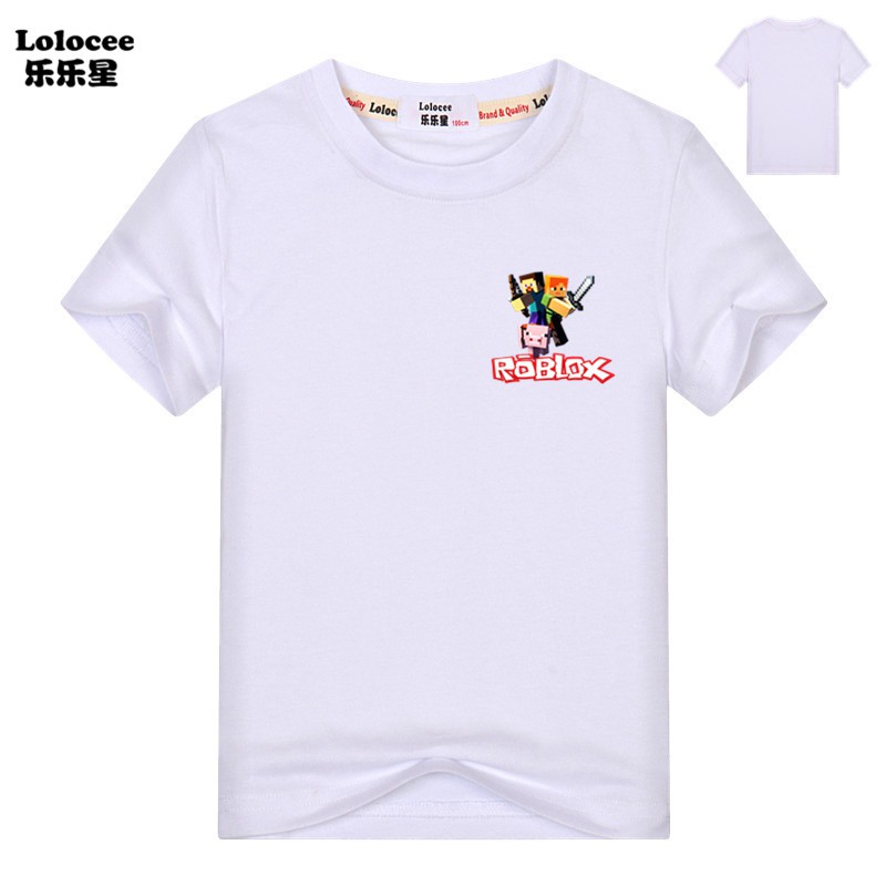 Roblox T Shirt ถ กท ส ด พร อมโปรโมช น ก ย 2020 Biggo เช คราคาง ายๆ - เสอยดเดก roblox t shirt kids cotton tee shirt