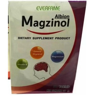 EVERFAME MAGZINOL 30 เม็ด เอเวอร์เฟม แม็กซินอล ปวดหัว ไมเกรน