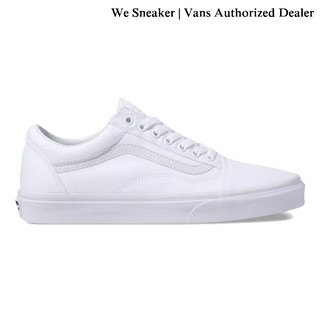 VANS Old Skool (Canvas) - True White รองเท้า VANS การันตีของแท้ 100% by WeSneaker VANS Thailand Authorized Dealer