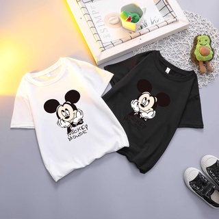 E0763 *สินค้าส่งจากไทย* เสื้อผ้าเด็กผู้ชาย-เด็กผู้หญิง เสื้อยืด เสื้อคอกลม เสื้อแขนสั้น เนื้อผ้านิ่ม ใส่สบาย ราคาถูก