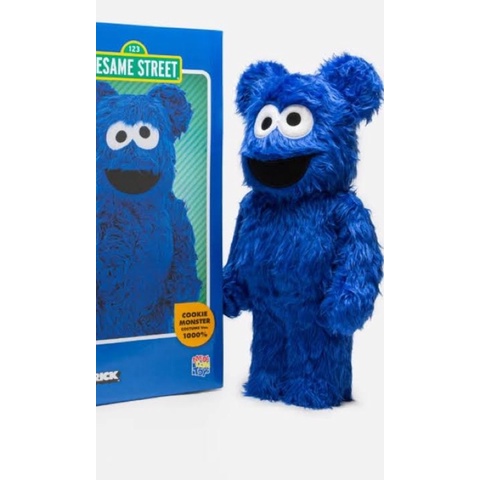 Bearbrick Cookie Monster 1000% (พร้อมส่ง)