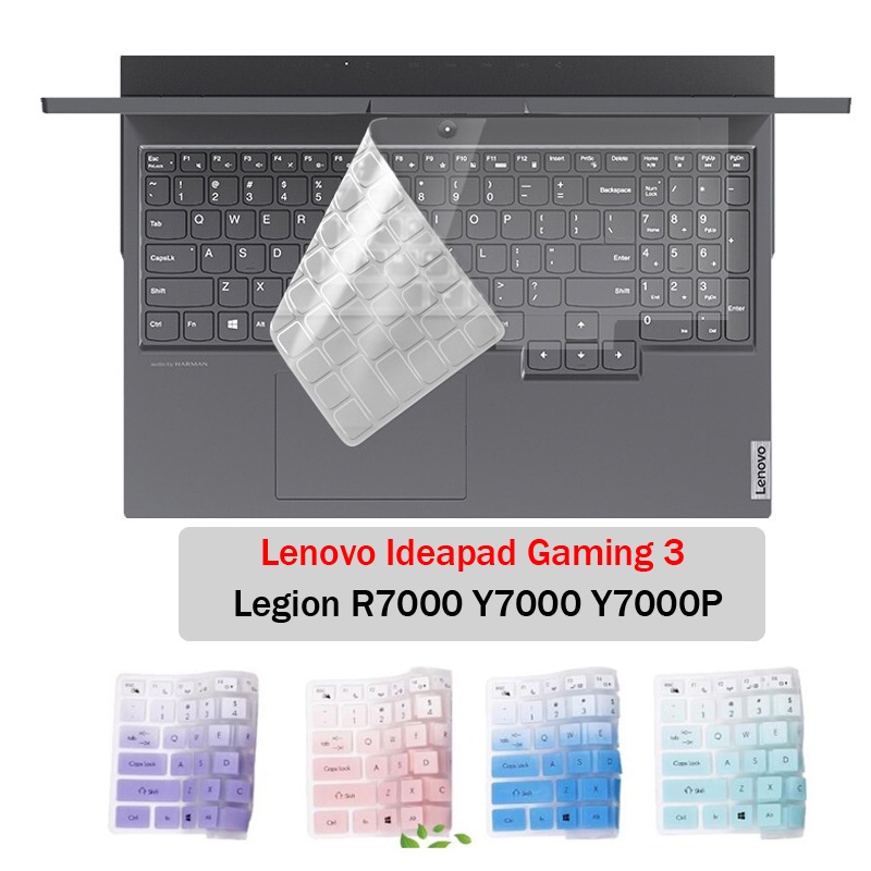 แผ่นซิลิโคนครอบแป้นพิมพ์แล็ปท็อป สําหรับ Lenovo Ideapad Gaming 3 Legion 5 15ACH6H 15arh05h 15imh05 15imh05h 15arh 15 15.6 นิ้ว
