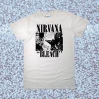 ถูกสุดๆGILDAN เสื้อยืด พิมพ์ลาย Nirvana Bleach Revised สีขาว สไตล์คลาสสิก สําหรับผู้ชาย และผู้หญิงรหัสเต็ม