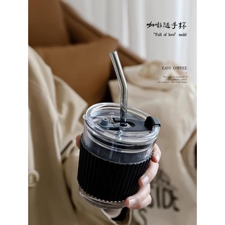 marioshope96 พร้อมส่ง ไม่ต้องรอพรี Coffe cup แก้วกาแฟ แก้วมินิมอล น่ารักๆ