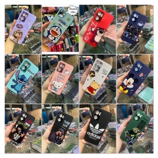 เคสออปโป้ Reno6z เคสกำมะหยี่ขอบโครเมี่ยมการ์ตูนน่ารัก สำหรับ Oppo A52020 A92020 Reno5 Reno4 Reno6z