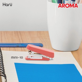 แผงเครื่องเย็บกระดาษขนาดเล็ก AROMA  Mini-10 ใช้ลวดเย็บกระดาษ เบอร์ 10 (PC)