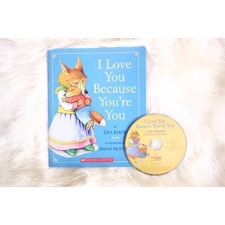 หนังสือ I love you because you are you พร้อม CD