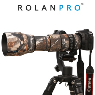 Rolanpro ฝาครอบเลนส์ ลายพราง สําหรับ SIGMA 150-600 มม. F5-6.3 DG OS HSM