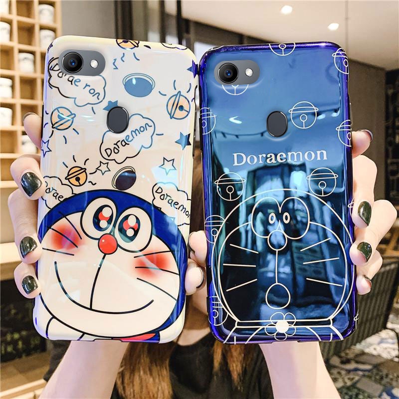 Doraemon เคสออปโป้ OPPO F3 F5 F7 F9 เคสโทรศัพท์ เคสการ์ตูน Cartoon Cute เคสโทรศัพท์คู่ OPPO F11 Pro ปลอก Soft Phone Case Cover