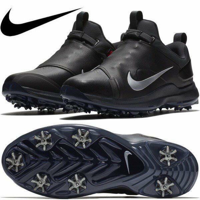 Nike Men's Golf Shoes รองเท้ากอล์ฟผู้ชายสีดำ แท้ ราคาพิเศษ