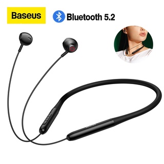 Baseus P1 Neckband Earphone Bluetooth 5.2 Magnetic Adsorption Wireless Headphone Hanging Neck In-Ear Hifi Music Game Sports Earbud