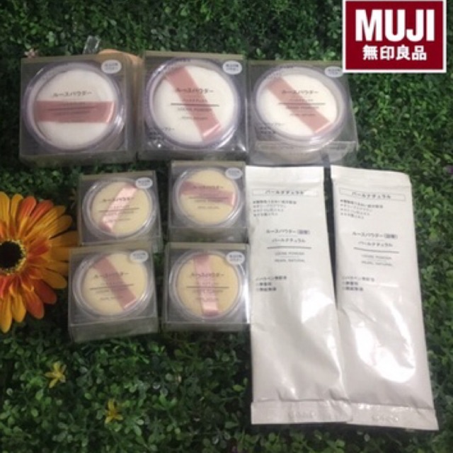 แท้💯% MUJI Loose Powder แป้งฝุ่น ต้วท๊อป ของmuji