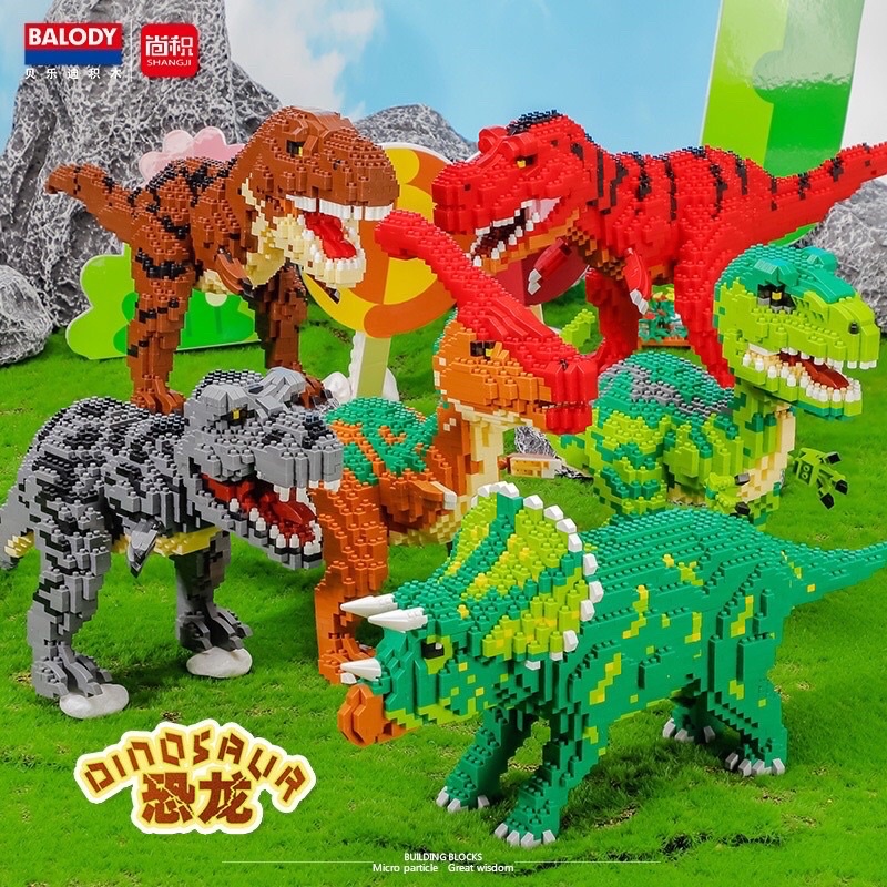 ตัวต่อนาโนไดโนเสาร์ แรปเตอร์ Size Jumbo มี6แบบ มาใหม่ตัวต่อนาโนไดโนเสาร์ แรปเตอร์ Size Jumbo มี6แบบ มาใหม่ตัวต่อนาโนไใใฝ