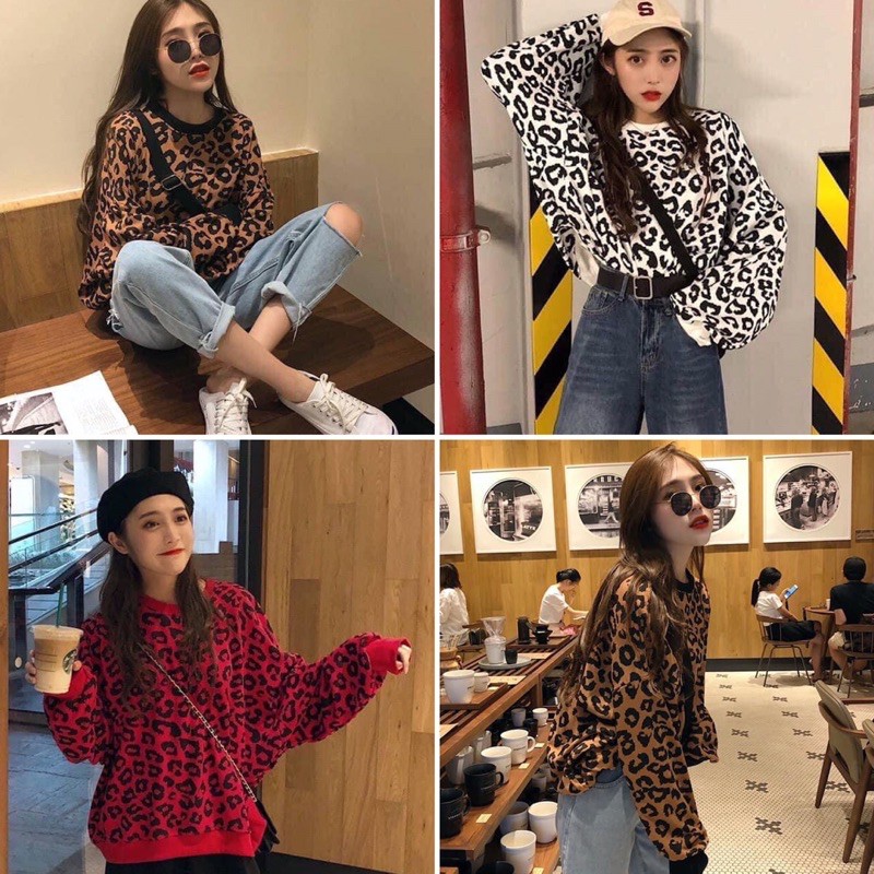 เสื้อกันหนาว เสื้อสเสตเตอร์ พร้อมส่ง มาค่ะแม่เสือสาวมาแล้วไม่เอาส์เลยลายนี้ได้ตลอดทุกเทศกาล
