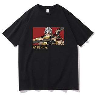 เสื้อยืดแขนสั้น ผ้าฝ้าย 100% พิมพ์ลายอนิเมะ Demon Slayer KImetsu No Yaiba สําหรับผู้ชาย และผู้หญิง