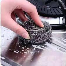 WIRE POT BRUSH / DISHWASHING BRUSH สําหรับ WOK และหม้อ