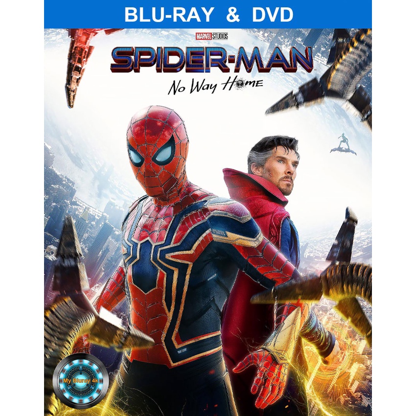 Bluray &amp; DVD หนัง เสียงไทยมาสเตอร์ Spider-Man No Way Home สไปเดอร์แมน โน เวย์ โฮม