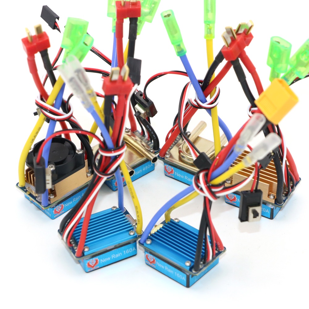 Rc ESC 320A 480A Brushed ESC Speed Controller Dual Mode Regulator band เบรค5V 3Afor1/10 RC CarBoat