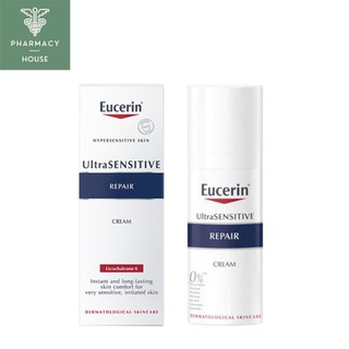 //ของแท้ฉลากไทย// Eucerin UltraSENSITIVE Repair Cream 50 ml. (( เกาหลี ))