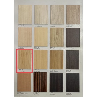 แผ่นลามิเนต Arborite A 7634 M Ardenas Maple ขนาด 80 x 120 ซม. หนา 0.7 มม. *พร้อมส่ง*