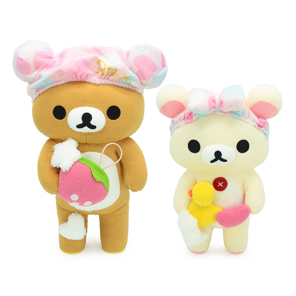 Rilakkuma ลิขสิทธิ์แท้ ตุ๊กตา ริลัคคุมะ ( Rilakkuma ) / โค ริลัคคุมะ ( Ko Rilakkuma ) ชุดอาบน้ำ In S