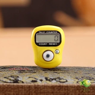 YOYO เครื่องนับดิจิตอลแบบมีไฟ สวมนิ้ว นับก้าว นับรอบการวิ่ง digital counter