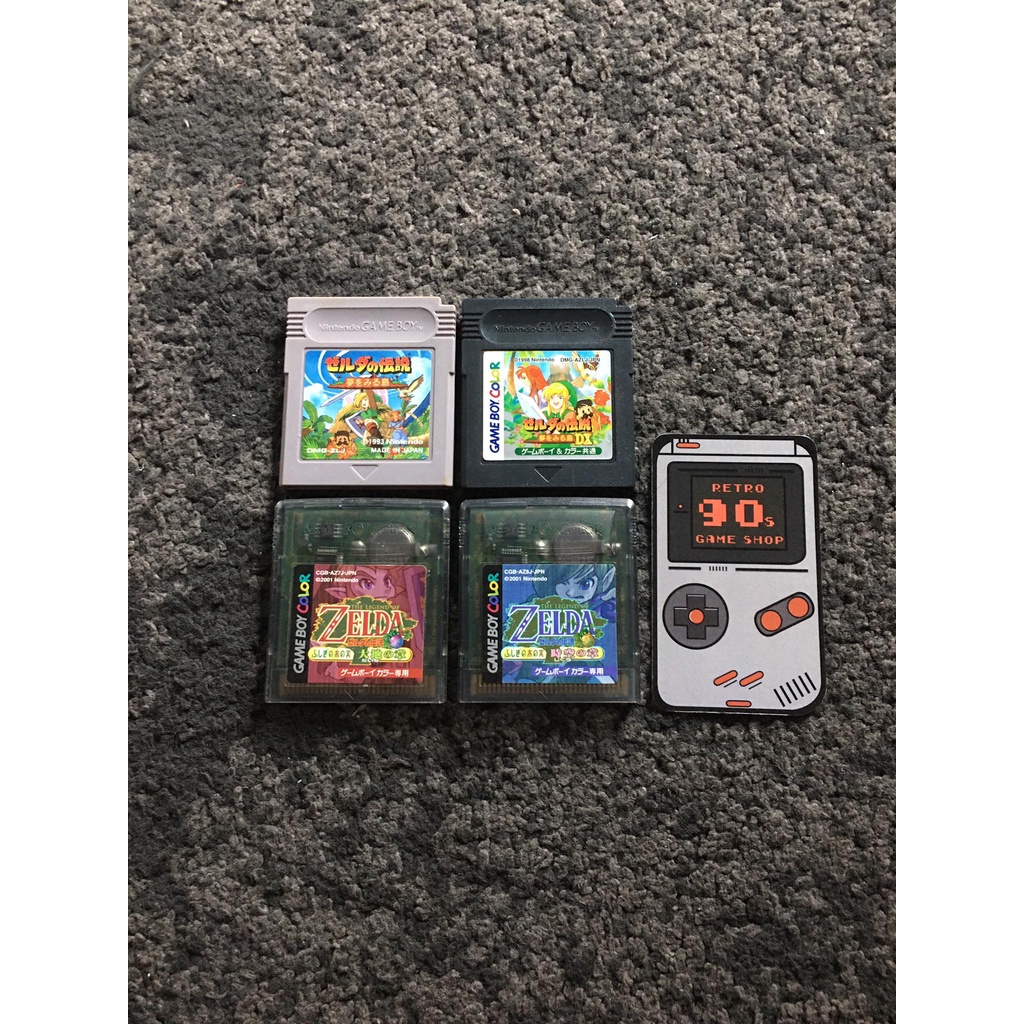 Nintendo Cartridge Gameboy & Gameboy Color Zelda Collection / Japan