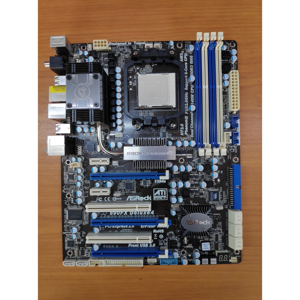 MAINBOARD (เมนบอร์ด) AM3+ ASROCK 890FX Deluxe4 มือสอง