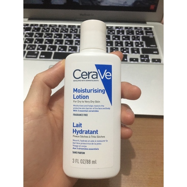 CeraVe Moisturizing Lotion 88ml. เซราวี มอยซ์เจอไรซิ่ง โลชั่น 88มล.